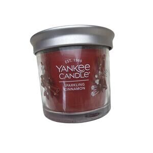 Yankee Candle Sparkling Cinnamon Original small Jar Scented Candle holiday